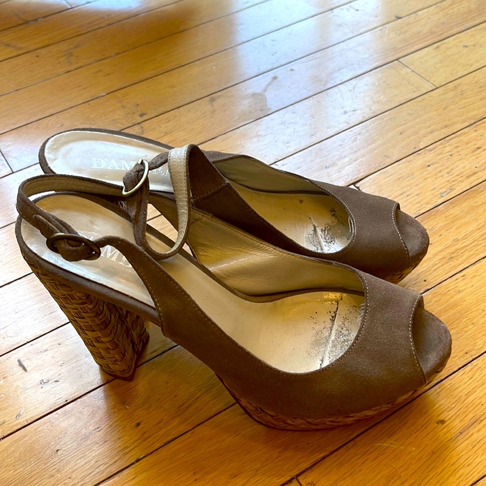 Size 39 Dambra heels gently used